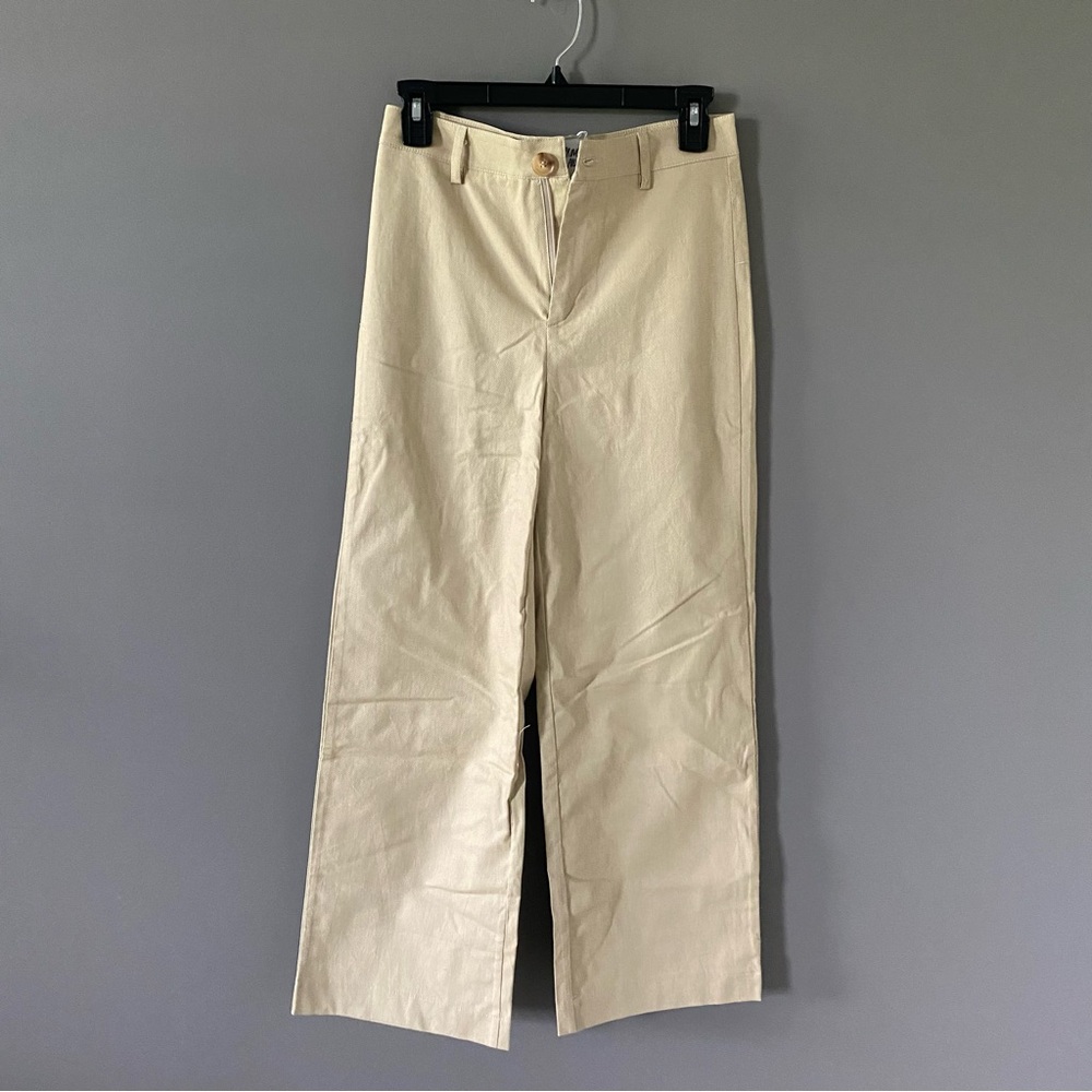 Princess Polly Khaki Wide Leg Pants